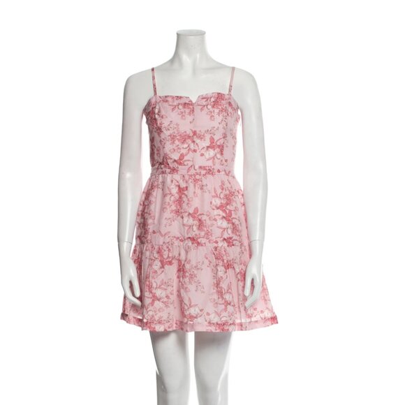 INTERMIX Floral Print Minidress - Picture 1 of 4